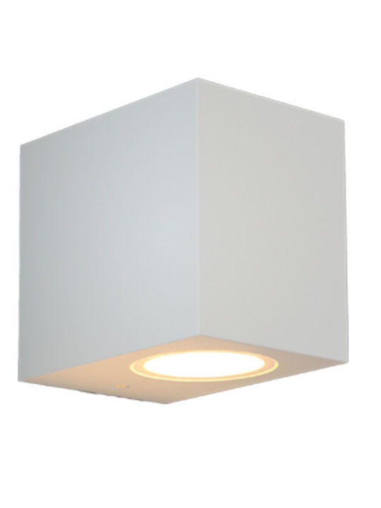 Inlight Επιτοίχιο Εξωτερικό Σποτ GU10 IP54 9x7x8εκ.