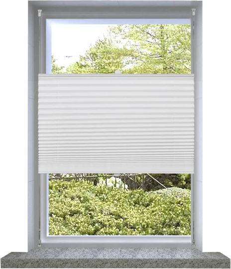 vidaXL Roller Blinds White W90xH100cm 240605
