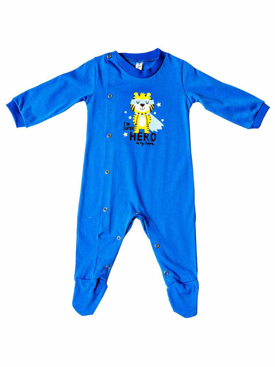 Dreams by Joyce Hero Baby-Strampler Blau