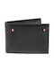 Kappa Bags Men's Leather Wallet Black