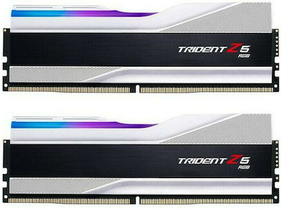 G.Skill Trident Z5 RGB 32GB DDR5 RAM cu 2 module (2x16GB) și Viteză 6000 pentru Desktop