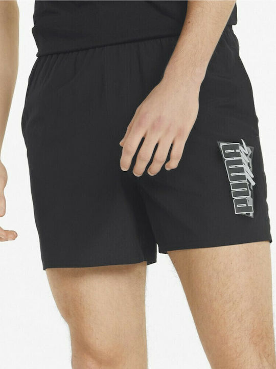 PUMA Ανδρικό Μαγιό Σορτς Μαύρο