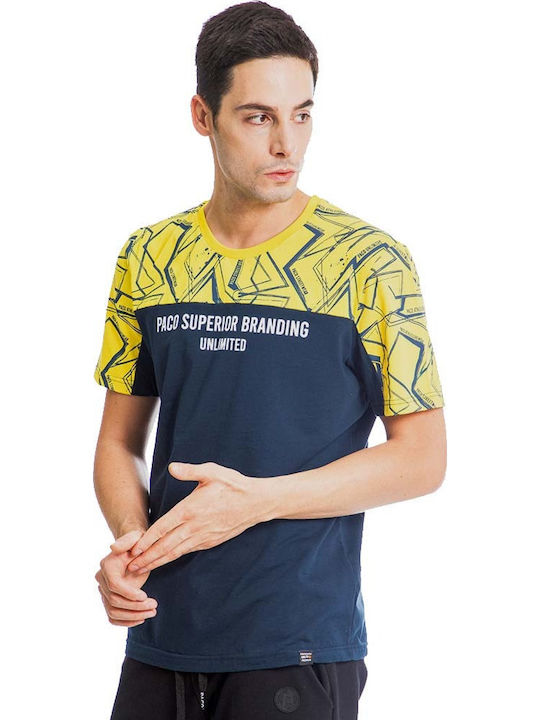 T-shirt Blue / Yellow