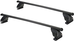 Cam Metallic Car Roof Bars 130cm for Kia ProCeed 3D Set with Roof Rack Legs Black Cam Metallic Car Roof Bars 130cm for Kia ProCeed 3D Set with Roof Rack Legs Black