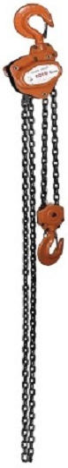 Chain Hoist for Weight Load up to 5t Orange