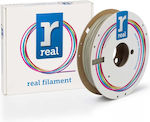 Real Filament Matte PLA 3D-Drucker Filament 1.75mm Khaki Gray 0.5kg