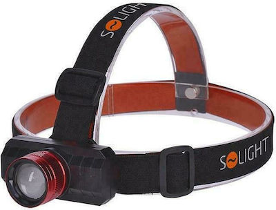 Solight Rechargeable Headlamp LED Waterproof IP44 with Maximum Brightness 150lm WN36