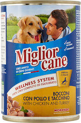 Morando Canned Wet Dog Food with Chicken 1 x 405gr