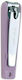 Beter Small Nail Clipper with Removable Catcher Purple Purple