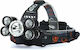 Rechargeable Headlamp LED with Maximum Brightness 5000lm Projector