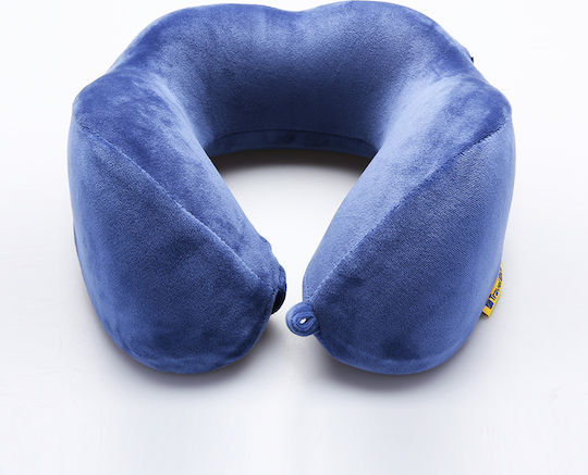Travel Blue Tranquillity Memory Foam Travel Pillow Travel Set Pillow 25x25x10cm Blue