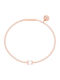 Rebecca Women's Bracelet made of Silver Gold Plated