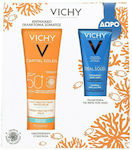 Vichy Capital Soleil Fresh Protective Milk SPF50+ 300ml & After Sun Milk 100ml Σετ με Αντηλιακό Γαλάκτωμα Σώματος & After Sun