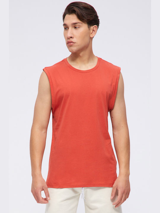 Ceramic Sleeveless T-Shirt With Round Neckline | Aristoteli Bitsiani