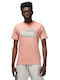 Jordan Ανδρικό T-shirt Ροζ με Λογότυπο