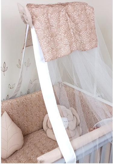 Baby Star Crib Mosquito Net Pink