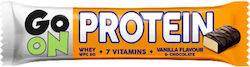 Go On Nutrition Whey Protein Bar Μπάρα Πρωτεΐνης με Γεύση Σοκολάτα Βανίλια 50gr Go On Nutrition Whey Protein Bar Μπάρα Πρωτεΐνης με Γεύση Σοκολάτα Βανίλια 50gr