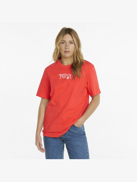 Puma Women's T-shirt Red