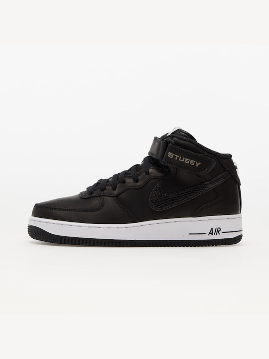 Nike Air Force 1 Mid X Stüssy Sneakers Black / White