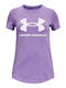 Παιδικό T-shirt Μωβ Live Sportstyle