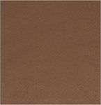 Finezza Luxury Napkin 2-Ply Brown 33x33cm 85pcs