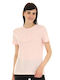 Damen Sportlich T-Shirt Rosa