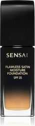 Sensai Flawless Satin Foundation 205 Mocha Beig...