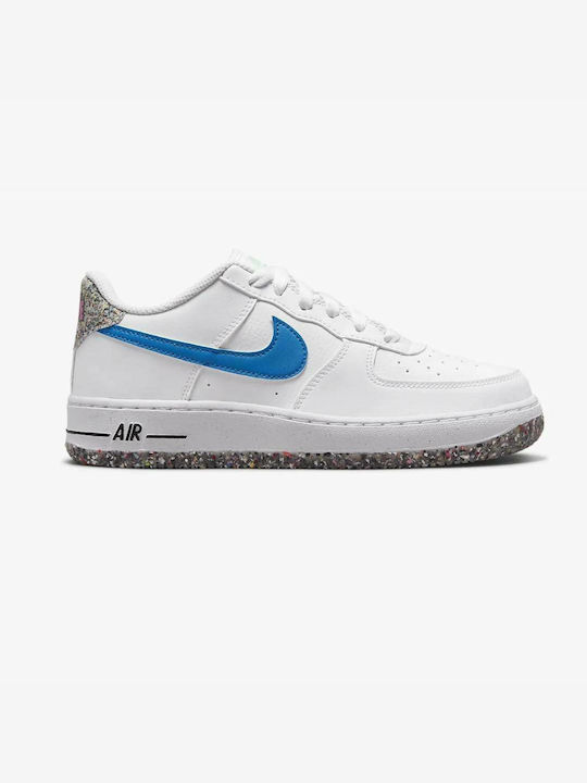 Nike Παιδικά Sneakers Air Force White / Lt Photo Blue / Mint Foam ->