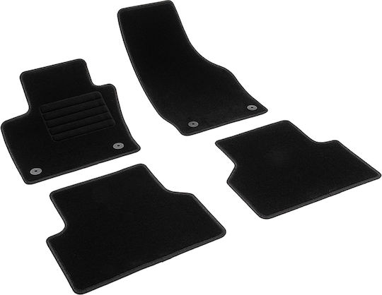 Rigum Set of Front and Rear Mats 4pcs for Audi Q3 (I) Black