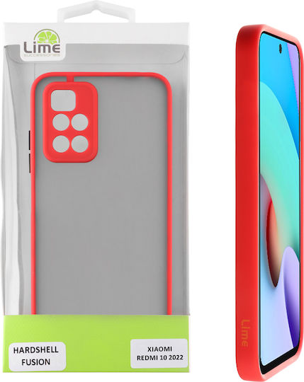Lime Hardshell Camera Guard Back Cover Plastic / Silicone Galaxy A14 / A14 5G (Redmi 10 / 10 2022)