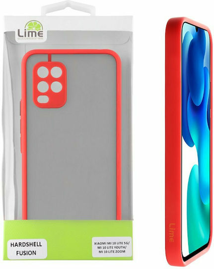 Lime Hardshell Camera Guard Back Cover Plastic / Silicon Galaxy A14 / A14 5G (Xiaomi Mi 10 Lite)