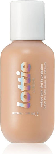 Lottie London Velvet Skin Tint Liquid Foundation Tan PO30 50ml