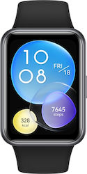 Huawei Watch Fit 2 Active Αδιάβροχο με Παλμογράφο (Midnight Black)