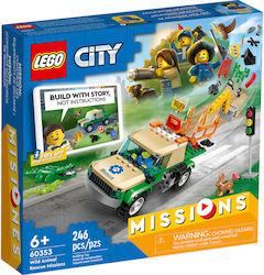 Lego City Wild Animal Rescue Missions pentru 6+ ani