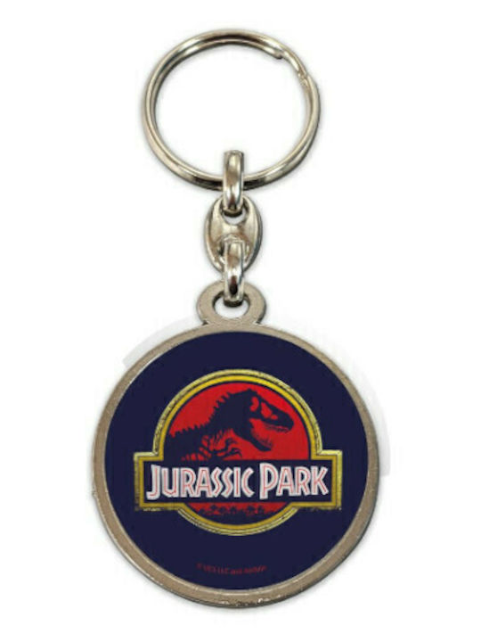 Sd Toys Μπρελόκ Jurassic Park Movie Logo Μεταλλικό