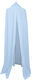 Baby Star Mosquito Net Room Cotton Light Blue 250cm