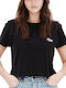 Women's Crop T-shirt Black