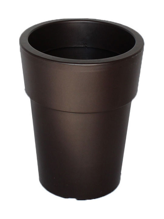 Viomes Linea 870 Flower Pot 20x18.5cm Bronze