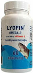 Lyofin Omega-3 Fish Oil 1000mg + Vitamin E 60 κάψουλες