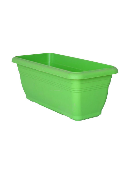 Viomes 492 Planter Box 23lt 59x18cm in Green Color