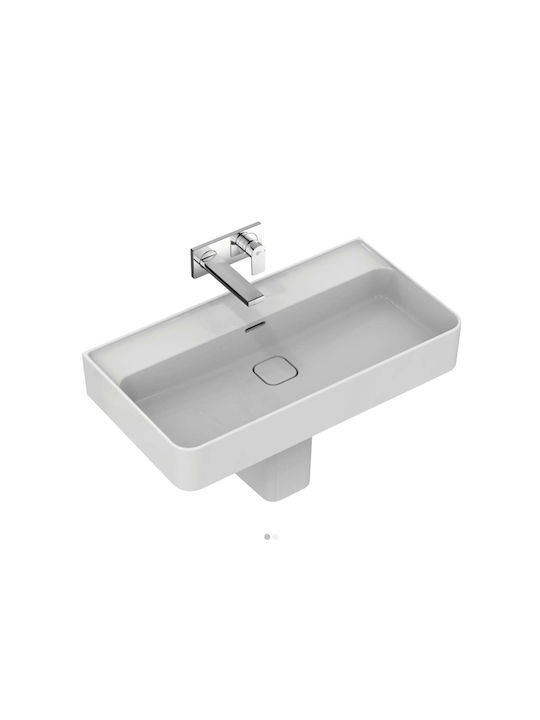 Ideal Standard Strada II An der Wand montiert Wandhängendes Waschbecken Porzellan 80x43x13cm Weiß