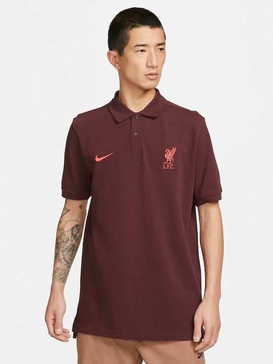 Nike Liverpool 22/23 Polo Short Sleeve Athletic Blouse