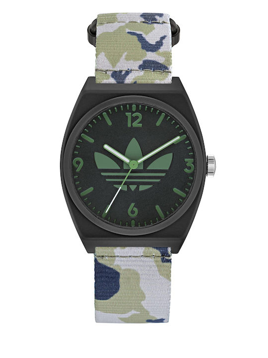 adidas Street Project Two Damen Uhr mit Stoffarmband