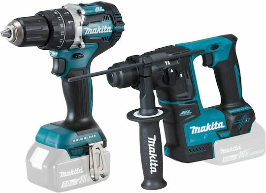 Makita DLX2278 Set Impact Drill Driver Excavator 18V Without