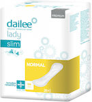 Dailee Lady Slim Normal Γυναικείες Σερβιέτες Ακράτειας Κανονικής Ροής 3 Σταγόνες 28τμχ