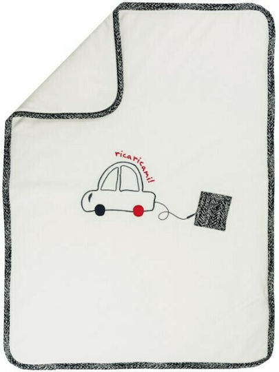Ellepi Blanket Nursery Swaddling Blankets Cotton White 55x80cm