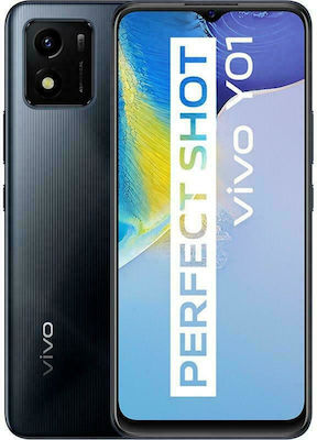 Vivo Y01 Dual SIM (3GB/32GB) Elegantes Schwarz