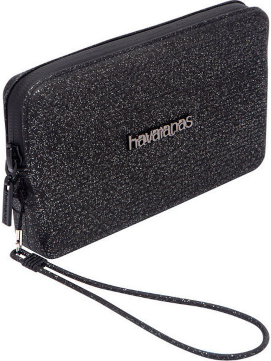 Toiletry Bag in Black color 17cm