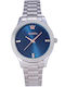 Season Time Women's Watch with Silver Metal Bracelet