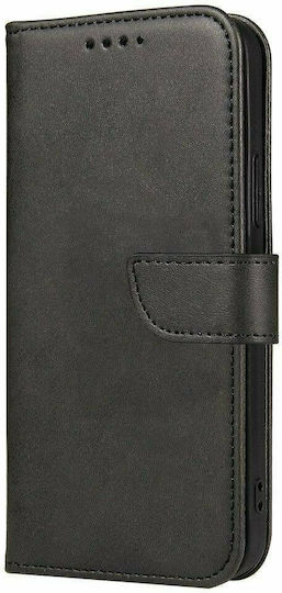 Hurtel Magnet Elegant Book Synthetic Leather Black (Xiaomi 11T / 11T Pro)
